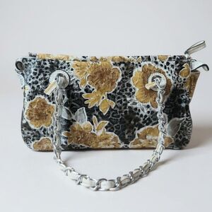 Floral Cheetah Print Y2K Shoulder Bag Purse